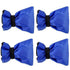 Outdoor Faucet Covers for Freeze Protection, 4 Pack 17*21cm Blue Hose Bib Insulated Socks, Water Spigot Winter Protector （blue）