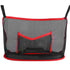 Car Net Pocket Handbag Holder, Driver Storage Netting Pouch for Purses and Bags, Safe Driving ( Red)