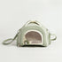 Hamster Carrier Guinea Pig Carrier Bag Small Animal Sugar Glider Pouch Gerbil Hedgehog Portable Travel Carrier Outdoor Hangbag Flying Squirrel Rat Carrier （matcha green）