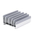 Adjustable Laptop Stand - Fits 5 Devices, Modern Design, Tool Free Adjustment, Protective & Stable | Grey (Grey, 5 Slots)