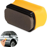 File, Paint File Tool for Quick Removal of Paint Imperfections, Two Sided Mini-File Blade for Repairing Paint Retention, Stains on Cars, Drawing Boards (Yellow)