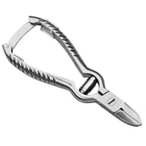 Heavy Duty Podiatrist Toenail Clippers for Thick and Ingrown Nails, Stainless Steel Toe Nail Clipper, Toenail Tools - Silver