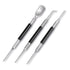 Latte Art Set (3 Tools) for Latte Art, Cappuccino and Espresso,Espresso Latte Art Tools, Spoon & Lance, Spatula & Spike and Knob & Hook Decorating Pen Set 3 Pieces