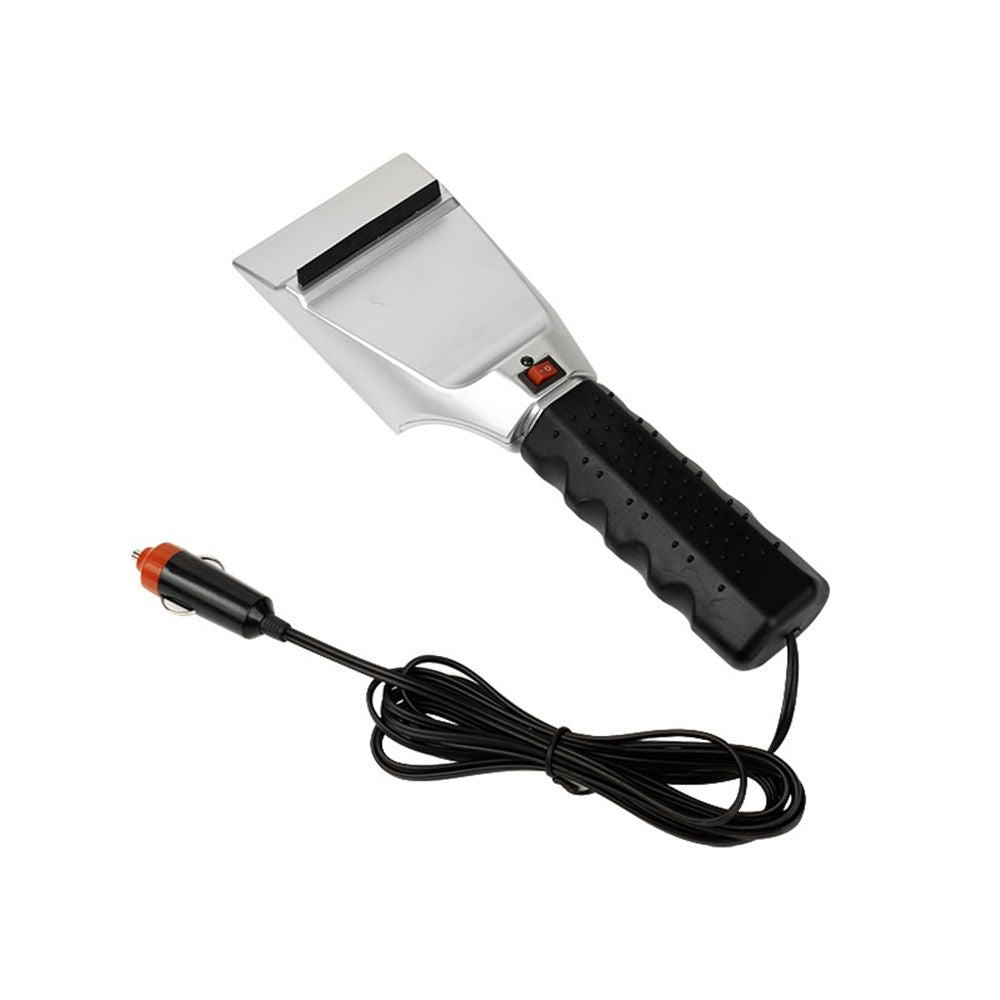 Heated Snow Ice Scraper 12V Electric Auto Windshield Ice Scrapers Electric Window Mirror Covers Side Mirror Protective Covers for Most Cars Trucks SUV