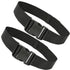 2 Pack Tool Work Belt, Worker Men Belt, Adjustable Electrician Belt,   Multi functional waist bag and waist hanging bag Black(Only includes belt)