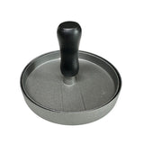 Burger Press Hamburger Press Patty Maker with   Aluminum Hamburger Mold Non-Stick, BBQ Grill Accessories Kitchen Tool for Grilling Black handle spray paint (with coating)