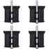 Outdoor tent fixed sandbag sandbag, sunshade base fixed sandbag, 4 pieces of outdoor sunshade legs with pavilion counterweight (no sand)