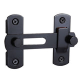 2 pack 180 Degree Flip Sliding Barn Door Lock for Privacy - Safe barn Door Locks and latches for Barn Door, Pet Door, Bathroom, Outdoor, Garage, Window, Sliding Door