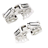 2 PCS Cabinet Hinges Heavy Duty Lid Stay Hinges, Soft Close Lid Hinge, Furniture Door Lift Stay Support Hinge