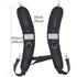 Waterproof Replacement Shoulder Strap with Adjustable Belt for Shoulder Bag Backpack Black Backpack Straps Replacement Adjustable Padded Shoulder Straps for Backpack Dry Bag