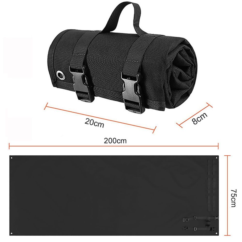 Roll-Up Shooting Mat - Shooter Mat for Range Rifle Hunting - Outdoor Hunting Accessories - Durable, Non-Slip, Durable Double-Layered Nylon