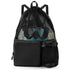 Swim Bag Beach Backpack with Wet Pocket Mesh Drawstring Bags for Swimming, Gym black Mesh Swim Bag Beach Drawstring Backpack, Waterproof Gym Bags for Women and Men
