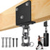 Punching Bag Hanger for Heavy Bag Beam Mount Hardware 360° Rotation Boxing Bag Ceiling Mount I-Beam Heavy Bag Hanger Beam Mount Hooks for Hanging Heavy Punching Bags