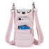 Water Bottle Holder Crossbody Bags for Women for Walking, Hiking, Cycling（pink）Tumbler with Handle, Cup Holder Pouch w/Adjustable Strap