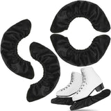 4 Pcs Ice Skate Guards Hockey Ice Skate Blade Covers Kids Absorbent Figure Soakers Hockey Accessories Skating Cover Blades for Kid Youth Adult Men Women Boy Girl (35 yards)