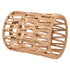 1 Pack Rattan Lamp Shade, Handwoven Natural wicker lamp shade, Boho Pendant Light Shades for Living Room, Bedroom, Kitchen - Eco-friendly & Stylish Home Decor