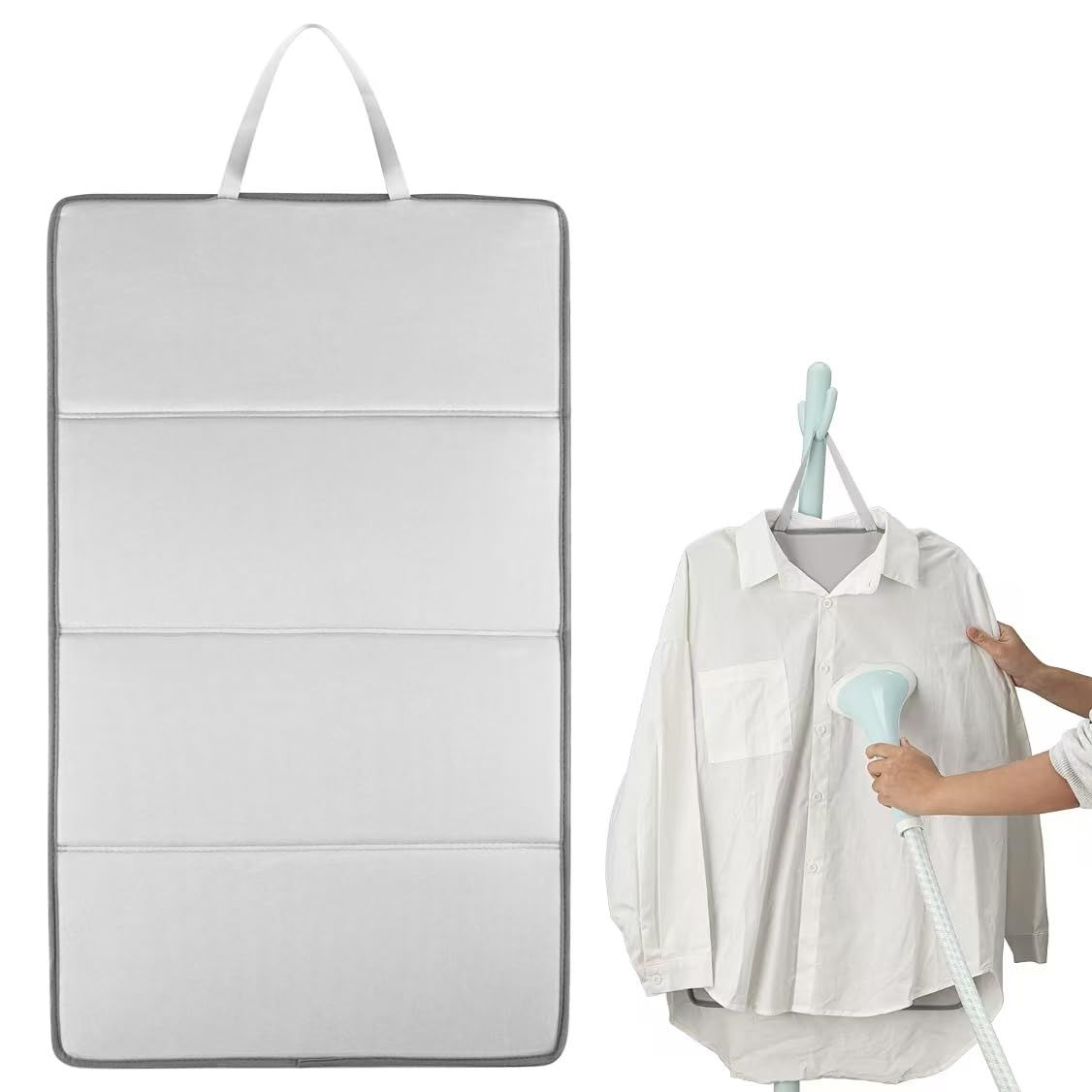 Four fold hanging ironing machine, ironing pad, household steam electric iron, ironing board, household dormitory ironing board, hanging style learning