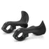 Bike Handlebar Ends Ergonomic No-Slip  Mountain Bike Road Cross-Country Bicycle Handlebar Extender Bar Ends Suitable for 21.8-22.2mm Handlebar