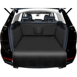 Car Boot Liner Protector - Nonslip Waterproof Pet Dog Back Seat Cover - Durable Washable Cargo Cover Mat Travel, Universal for Medium Small Car SUV (black)