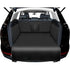 Car Boot Liner Protector - Nonslip Waterproof Pet Dog Back Seat Cover - Durable Washable Cargo Cover Mat Travel, Universal for Medium Small Car SUV (black)