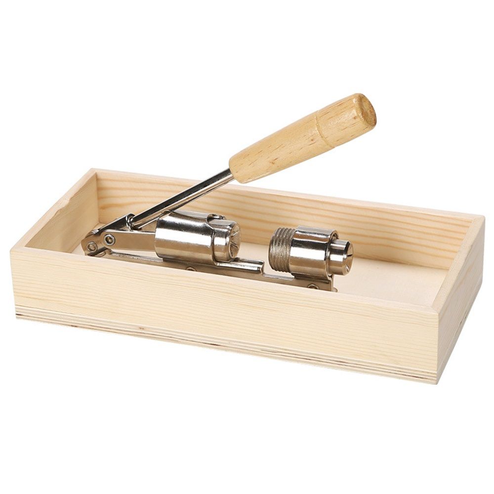 Nutcracker Heavy Duty Nut cracker Pecan Cracker Walnut Cracker Tool with Wood Box Bowl, Pecans, Hazelnuts