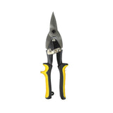 10 Inch Aviation Tin Snips, Cr-Mo Aviation Snips for Cutting Metal Sheet, Heavy Duty Sheet Metal Cutter Shear, Straight Cut, High Leverage Aviation Snip,