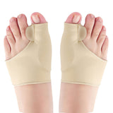 2 pair Relief Sleeve Pads & Corrector for Men & Women | Cushioned Support for Toe Alignment & Pain Relief | 2 Pair (35-40（S)）