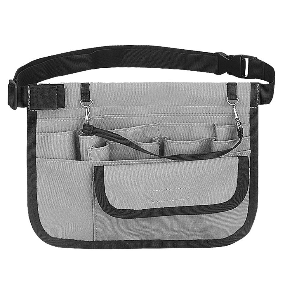 Nurse Organizer Belt Pocket Waist Bag Pouch Case for Medical Scissors Care Kit Tool,for Nurses, Utility Pack for Work, Teacher Tool Belt（Only storage bag）