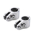 Top Fittings,Top Rail Mounts Jaw Slide,Eye End Caps External Stainless Steel 1 Pair Boat  Top Hinged Jaw Slide Rail Mount 316 Stainless Steel Marine Hardware