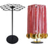 Rotatable Medal Hangers Display, Tabletop Medal Holder Rack Over 45+ Medals Capacity, Ideal for Sports Marathon Races Runners, Cheer, Gymnastics, Soccer, Softball - Easy Hanging Metal