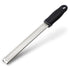 Lemon Zester, Stainless Steel Kitchen Cheese Grater, Plastic Cover Ergonomic Soft Black Handle(black)