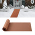 1 Pack 15.7 × 80 Inch No-Slip Ice and Snow Carpet Mats- Natural Coconut Fiber Carpet Anti-Slip Coir Mat for Winter Walkways Front Door Stairs Porch Outdoor Garden Patio Safe &Stable Walking