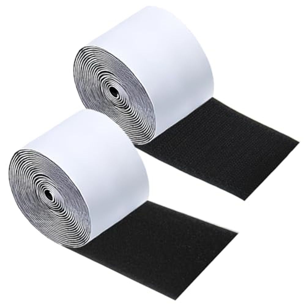 2 pack Automotive Squeegee Felt Self Adhesive Decal Felt Polyester Felt for Auto Vinyl Wraps Tools Wallpaper Tools Furniture Pads Length in total 19.6 ft/6M （5cm wide）