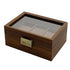 Wooden Watch Box for Men, 3 Slot Watch Display Case with Lid - Watch Display Storage Box, Collection Case, Accessory Storage, Wooden (oniy box)