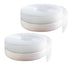 2 pack Silicone Seal Weather Stripping Tape 16.5 Feet Strip Bottom Draft Insulation Stopper Tape Weatherproof Soundproof for Door or Window Bathroom Shower Glass Gaps（45mm*5m）