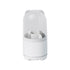 Cute Makeup Brush Holder Organizer with Lid, Rotating Dustproof Make Up Brushes Container with Clear Acrylic Cover for Vanity Desktop Bathroom Countertop