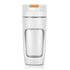 20 oz Portable Blender Cup - USB Rechargeable for Shakes, Smoothies & Juices, Personal Blender for Travel, Office, Gym (White)