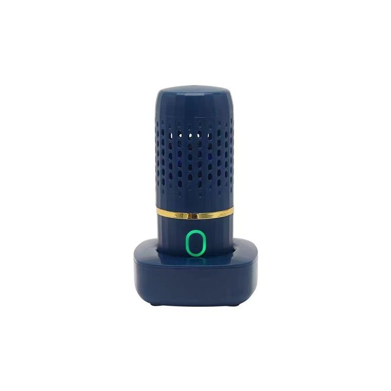 Fruit and Vegetable Purifier Cleaner Washing Machine Capsule Shape Disinfection  Purification Technology for Cleaning Grains Rice Meat Seafood, Blue (high-end charging version)