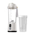 Portable Blender for Smoothies and Shakes, 2 Portable Blender Cups, 17.63 Cordless Personal Small Blender with Straw Brush&Lid, USB-C Rechargeable, Quiet Mini Travel Blender, White