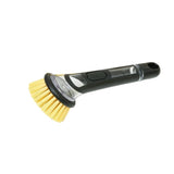 Refillable Soap-Dispensing Dish Brush with Replacement Head,  for Pot Pan Sink Cleaning Dish Scrubber Brush (Yellow)