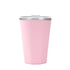 330ml Ice Cup Tumbler with Lid Double Wall Vacuum Insulated Travel Coffee Mug Stainless Steel Thermal Cup Powder Coated Sturdy Coffee Tumbler Bulk for Hot and Cold Beverage (Pink,1)