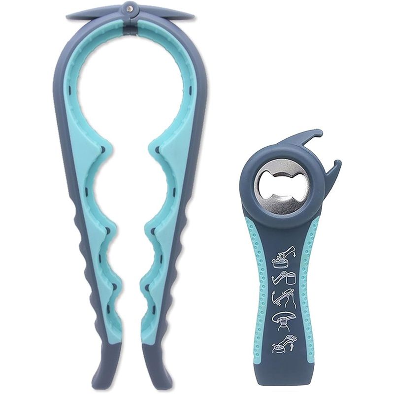 Bottle Opener for Arthritic Hand,Jar Opener for Old People, Children, Women, Those with Weak Hands,Multifunctional Kitchen Gadgets