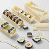 Sushi Maker, Sushi  Mold Set - Easy Sushi Making Kit, Help to Make Round Shaped Sushi，10-piece set