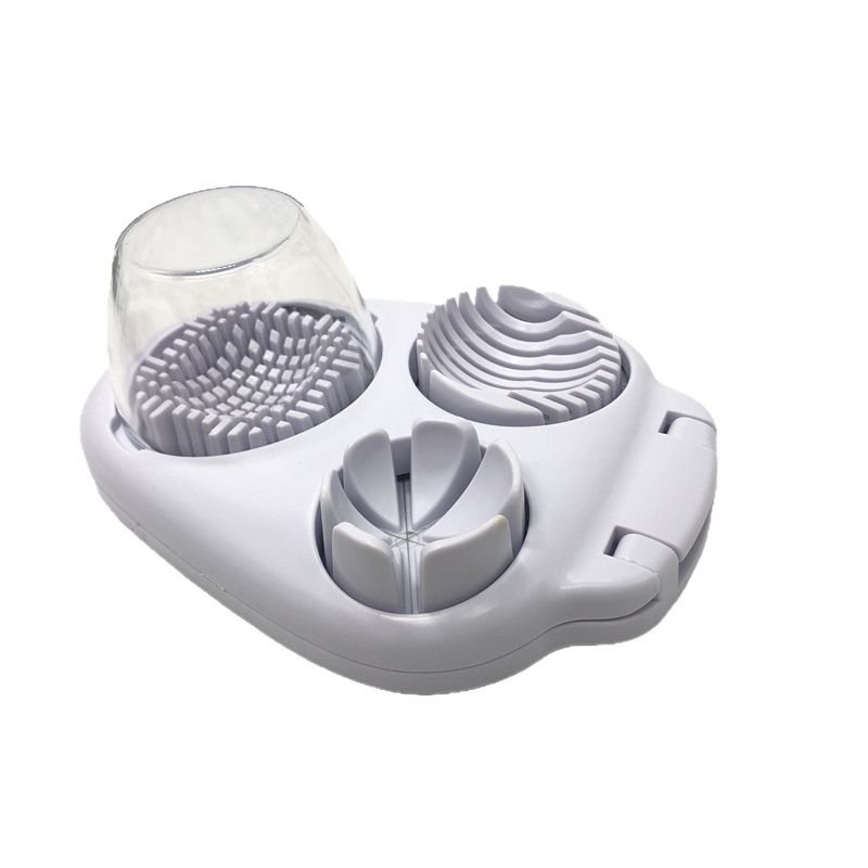 Egg Slicer for Hard Boiled Eggs - 3 Slice Modes Egg Cutter, Heavy Duty, Stainless Steel Dicer - Kitchen Chopper Tool for Strawberry, Mushroom, Grape, Cherry Tomato - White（20*14.5*8cm)