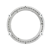 9.8 Inch Mute Lazy Susan Bearing Base -77-130 pounds Capacity Aluminum Heavy Duty Lazy Susan Turntable Mechanism Kit for Smooth Rotation, Universal Hardware for DIY Furniture(Base Only)