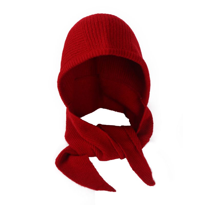 Women Winter 2 in 1 Hooded Hat Scarf Wrap Shawl Crochet Knit Pullover Neckwarmer, for Winter Cold Weather Neck