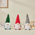 Lighted Christmas Gnome, Handmade Sequins Hat  , Light Up Plush Elf Toy Holiday Present, Battery Operated Winter Tabletop Christmas Decorations,3 pcs(red,gray,green)Single size 30 * 16cm