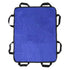Multipurpose 48" x 40" Positioning Bed Pad with Reinforced Handles - Reusable & Washable Transfer Sheet for Turning, Lifting & Repositioning - Double-Sided Nylon Fabric, Blue