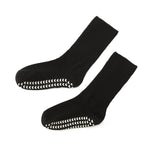 Extra Width Diabetic Socks Men Women-4 Pairs Wide Edema Sock for Swollen Feet,Non Slip Cast Bariatric Socks