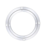 Aluminium Alloy Turntable Bearing, Heavy Duty Swivel Turntable Lazy Rotating Bearing Turntable Round Dining Table Smooth Swivel Plate Hardware (250mm - 10inch)